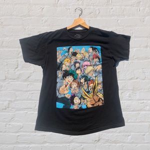 My Hero Academia Graphic T-shirt Funimation Anime Officially Licensed Large